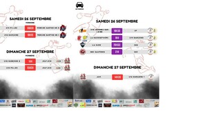 🔴⚫ PROGRAMME MATCHS | 26 &amp; 27 SEPTEMBRE 🤾‍♀️🤾‍♂️