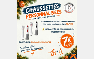 🧦 OPÉRATION CHAUSSETTES PERSONNALISÉES ❤️🖤