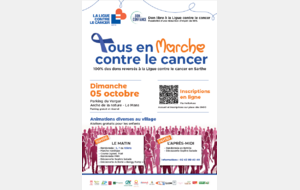 Tous en marche contre le Cancer